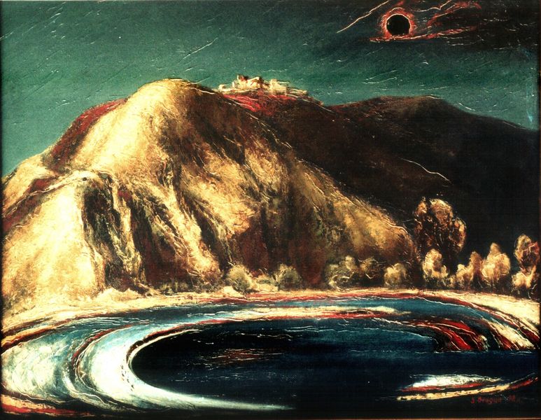 «У вирі тисячоліть». 1998. Полотно, олія